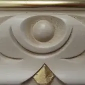 LA1-Stained Ivory Lacquered with Gold